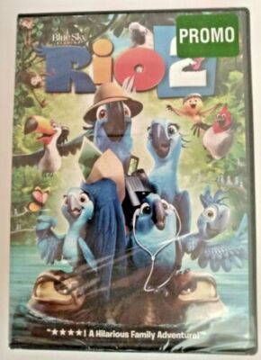 Rio 2 -DVD- 2014 Family / Comedy [G] Jesse Eisenberg Anne Hathaway -new sealed
