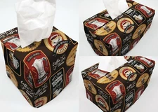 Morning Coffee Tissue Box Cover