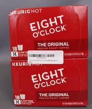 Eight O Clock Coffee The Original Keurig Single-Serve K-Cup Pods  Medium 18 Ct