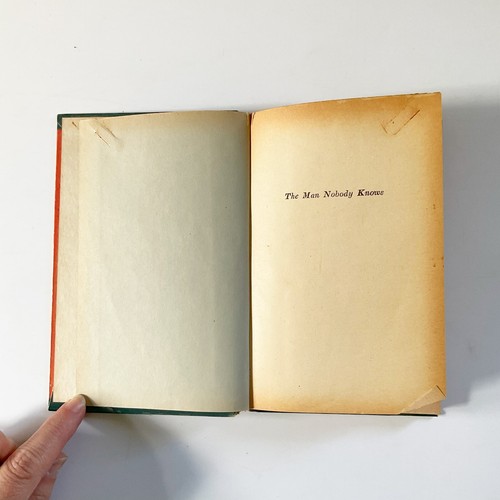Der Mann, den niemand kennt Eine Entdeckung des wahren Jesus Bruce Barton 1949 Buch - Bild 4 von 21