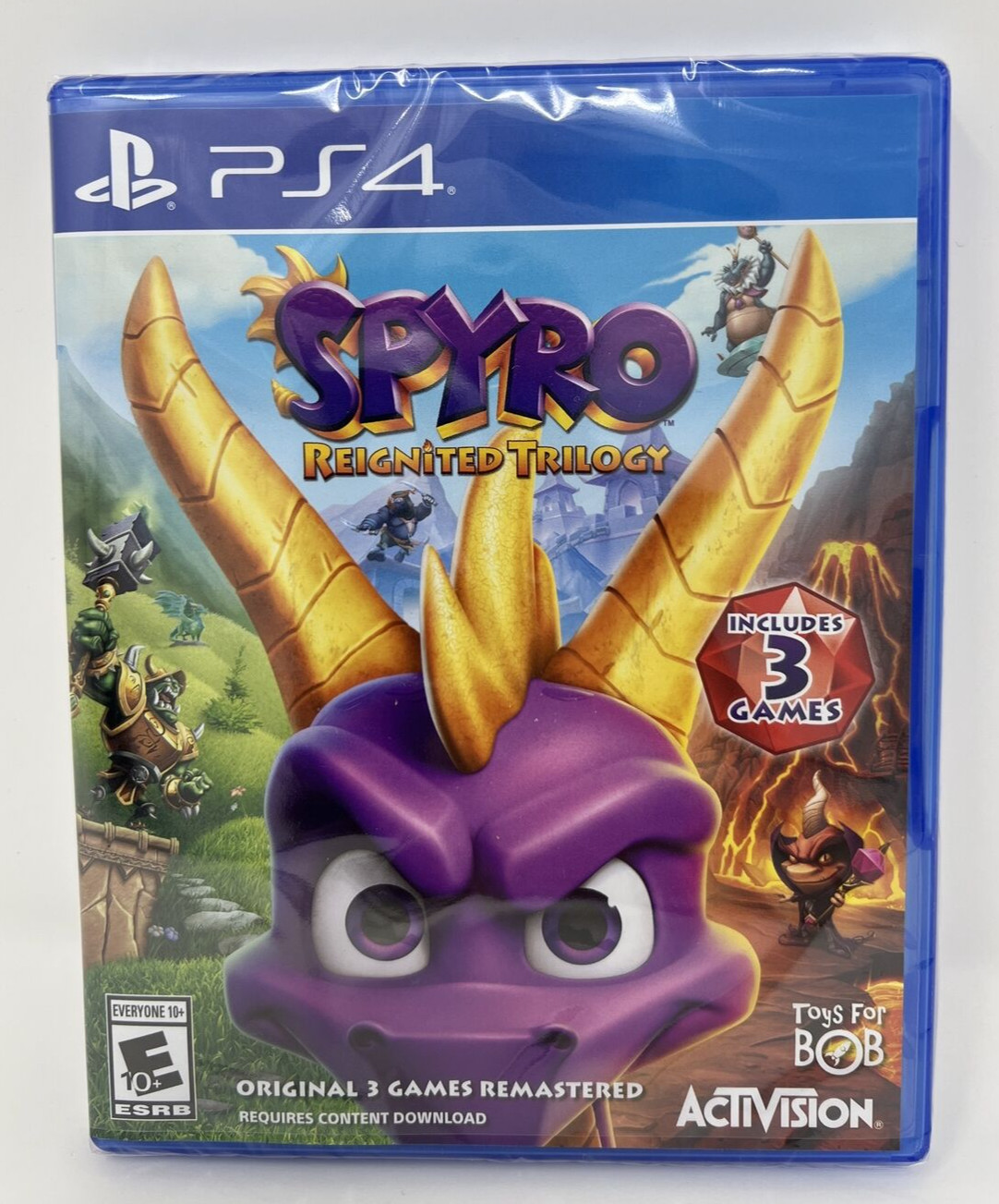 Spyro Reignited Trilogy 3 Games Remastered Activision Sony PS4