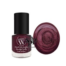 Miss W Vernis à ongles Bio N°09 Framboise nacrée