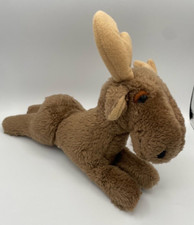 R. Dakin Moose Plush 1978 Rare Stuffed Brown Toy Animal