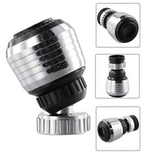 For Rotate Swivel Water Saving Tap Aerator Faucet Nozzle Filter Kitchen New
