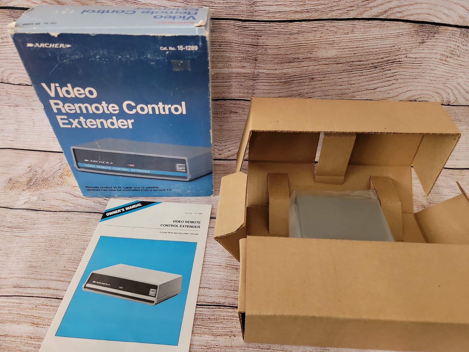 Vintage Archer Video Remote Control Extender 151289 Radio Shack Tandy