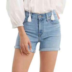 medium length jean shorts