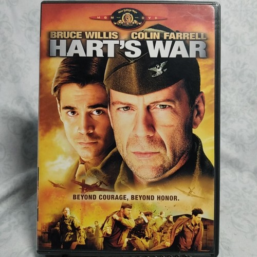 Harts War (DVD, 2002) Bruce Willis Colin Farrell Full Screen / Widescreen SWB Co