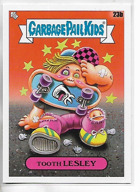 2024 Garbage Pail Kids: Kids at Play Tooth Lesley Base Card # 23B
