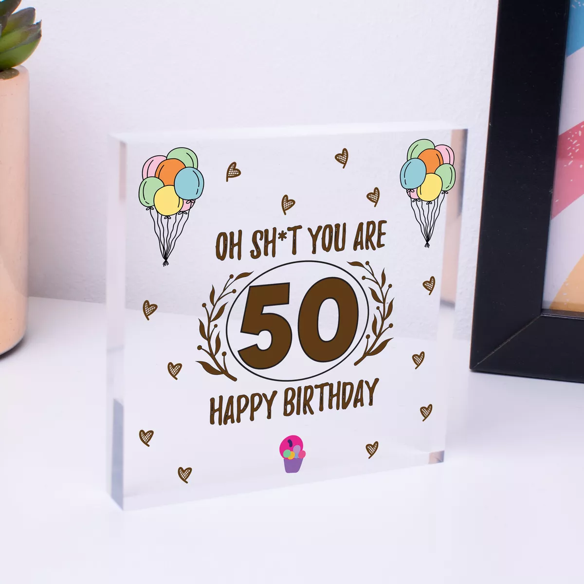 50th Birthday Gifts For Women 50th Birthday Gifts For Men Wooden