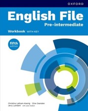 Oxford ENGLISH FILE Pre-Intermediate 5TH EDITION (2025) Workbook WITH KEY @ New