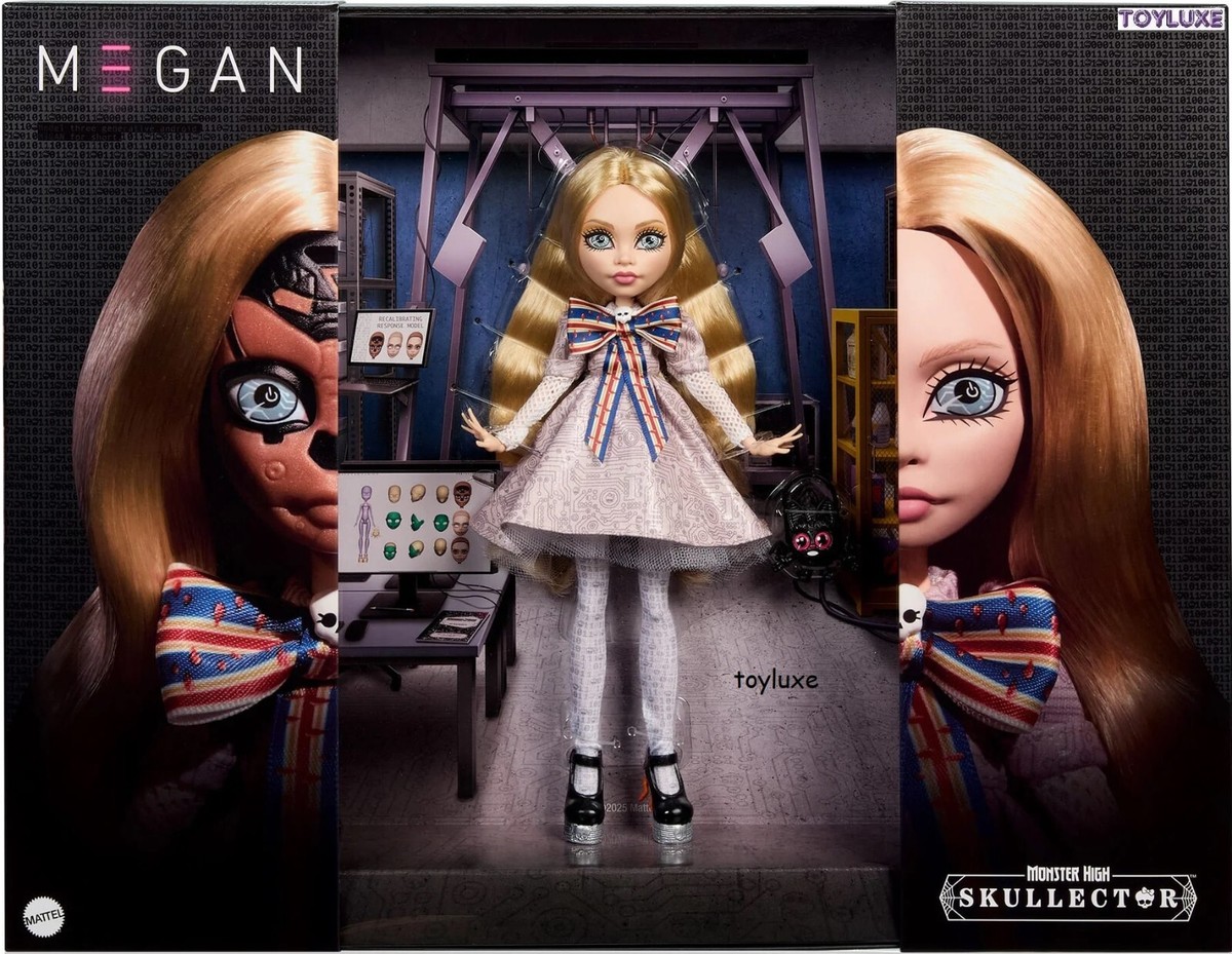 Monster High Skullector M3GAN AI Doll Artificial