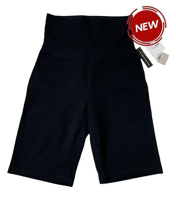 BP Black High waist Biker Shorts Size XXS NWT (36-59)