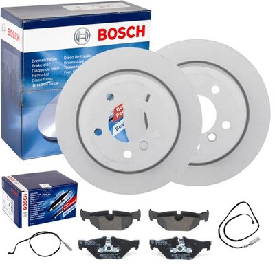 BOSCH BREMSSCHEIBEN 300mm + BELÄGE HINTEN passend für BMW X1 E84 sDrive xDrive