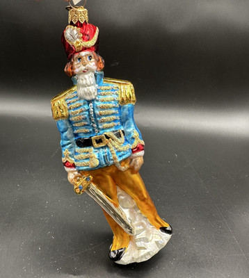 2000 CHRISTOPHER RADKO NUTCRACKER PRINCE 7.5'' ORNAMENT 00-350-0