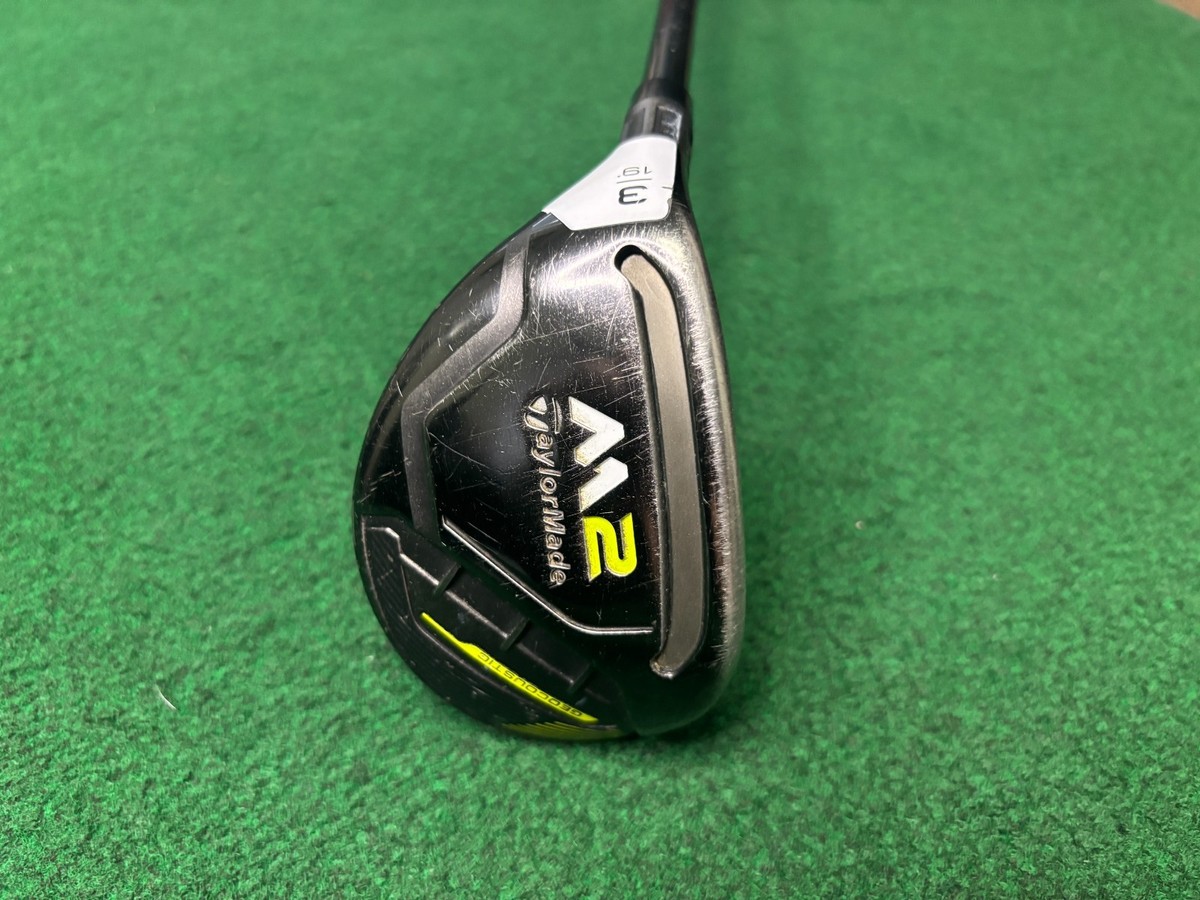 TaylorMade M2 3 Hybrid 19*, Left Handed, Stiff REAX 75, 40.5” | eBay