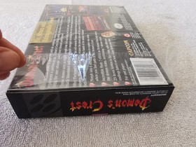 Demons Crest Super Nintendo SNES Complete CIB Very Great Shape WATCH VIDEO