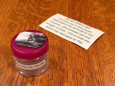 Mt. St. Helens Volcanic Ash - May 1980 Vancouver, Washington Sample