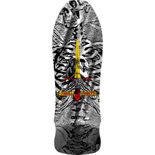 Powell Peralta Tabla de Monopatín Geegah Calavera y Espada Lámina de Plata Old School Re