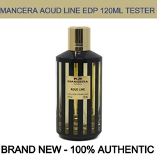 Mancera Aoud Line Unisex Eau de Parfum 120ml Tester Spray Bottle - NEW