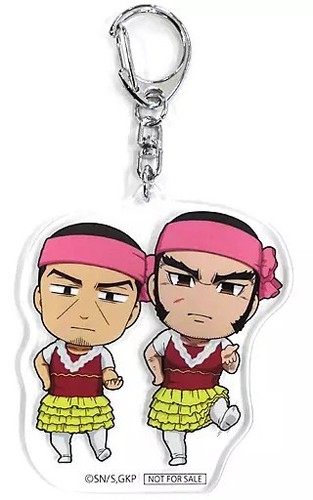 Portachiavi In Acrilico Trasparente Con Stelline Gialle, Rotondo 5 Cm, Unisex, Personalizzabile - 5