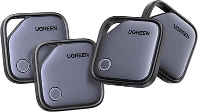 UGREEN FineTrack G 4er Pack mit USB C Aufladung, Bluetooth Tracker kompatibel