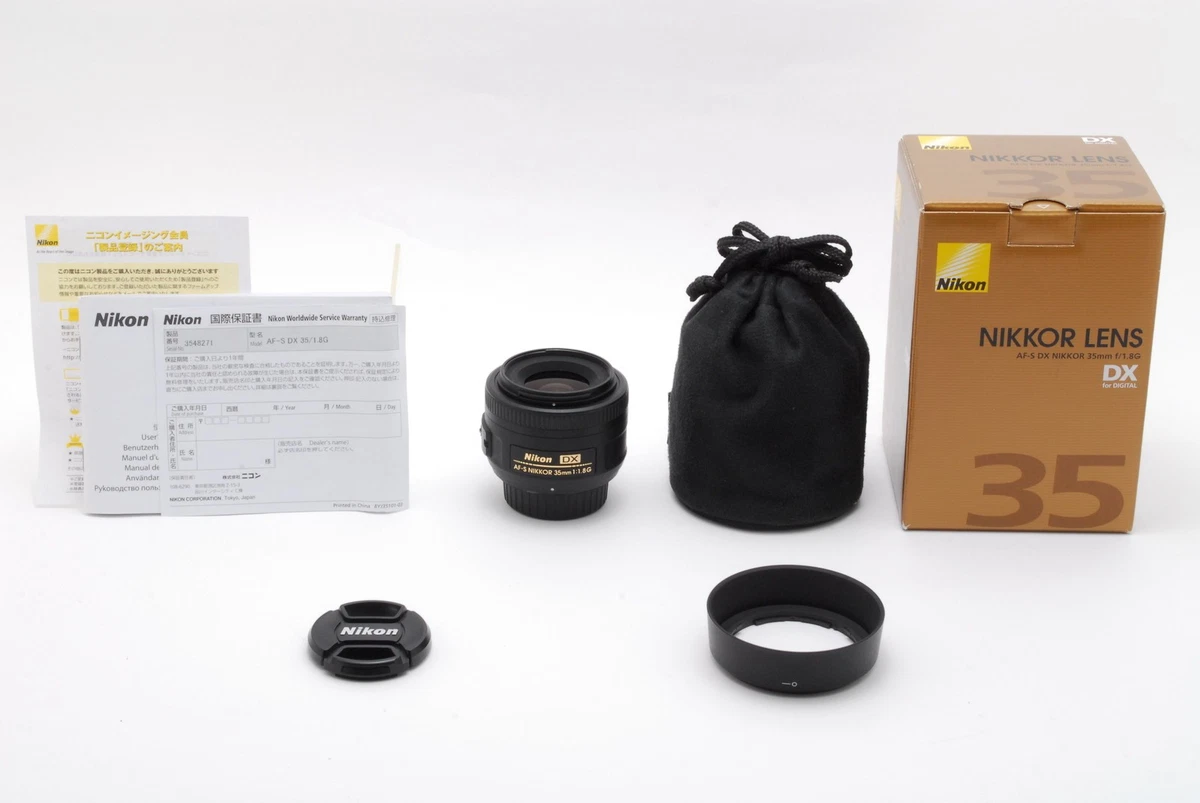 Nikon DX 35mm Focal Camera Lenses for sale | eBay