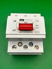 Federal FESW3 100A 3 Pole 3 Phase Isolator Switch