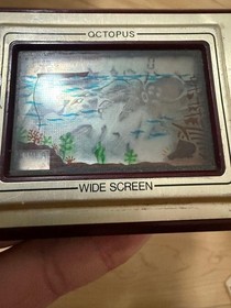 Nintendo Game & Watch Octopus Wide Screen OC-22 Made in Japan Working Tested