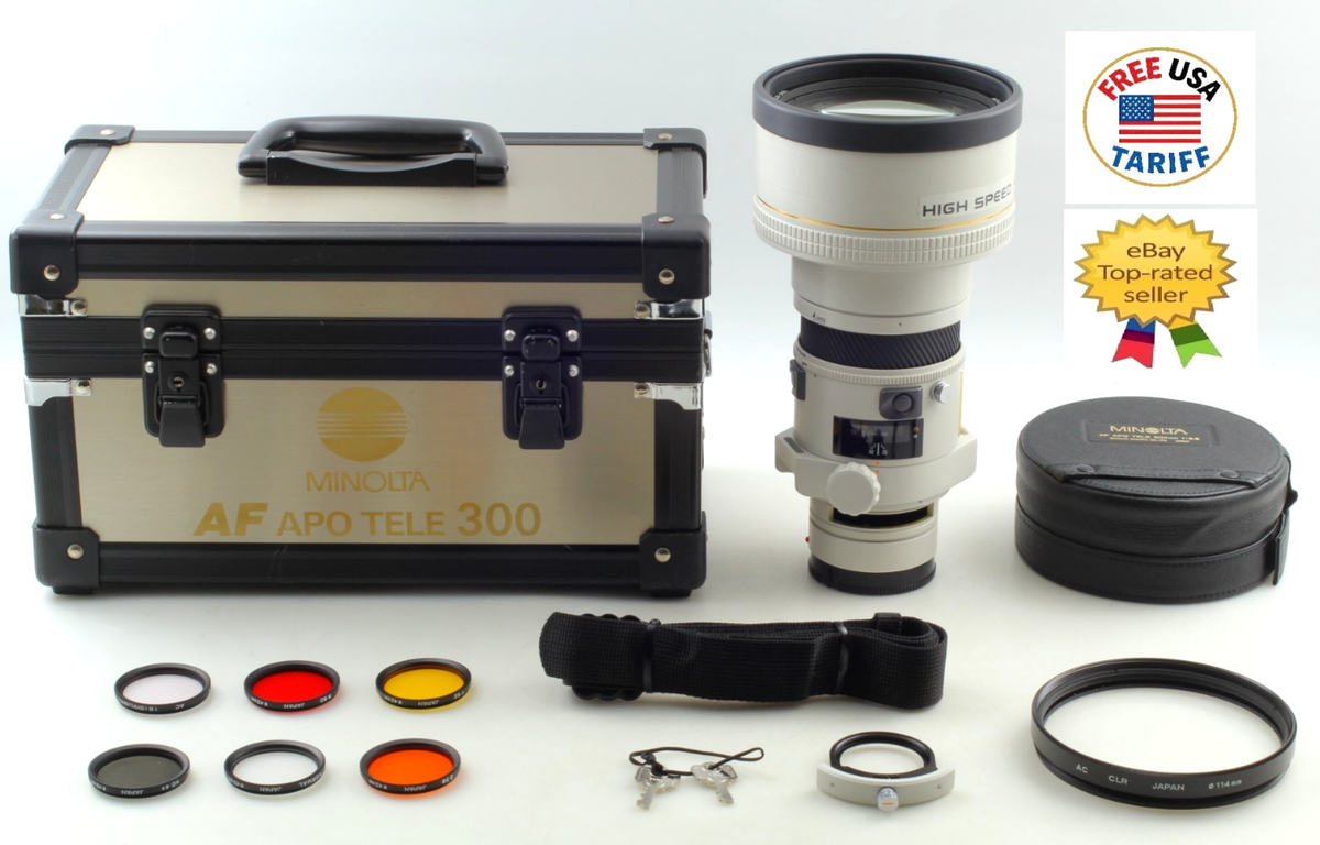 Unused] Minolta High Speed AF APO Tele 300mm For Sony A Mount