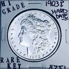 1903 P MORGAN SILVER DOLLAR HI GRADE GENUINE U.S. MINT RARE KEY COIN 8751