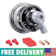 Battery Disconnect Switch 12V 24V 48V Heavy Duty Battery Shut off Cut off Power