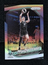 2025 Panini Prizm WNBA Silver Prizm Breanna Stewart #26 17zx