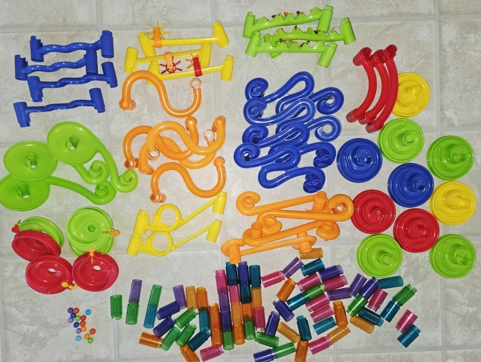 LOTE DE CARRERAS DE MÁRMOL IMAGINARIUM DISCOVERY DELUXE - 140+ Piezas - Toys R' Us Foto 3 de 4