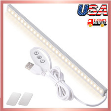 USB Powered Under Cabinet Lighting 12 Dimmable LED Strip for Pantry  Desk