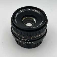 Yashica ML 50mm Prime f/2 for CONTAX Y/C Mount - Mint including Rear Cap