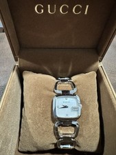 G-Gucci Watch 125.5 Diamond Ladies Watch w/Box & Cushion