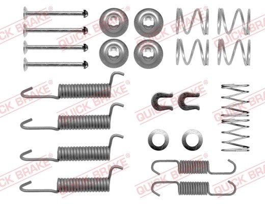 Für QUICK BRAKE 105-0016 Accessory Kit, parking brake - Bild 3