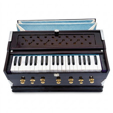7 Stopper Harmonium  Double Reed  39 Key  Teak Wood  Pro Music  Trave