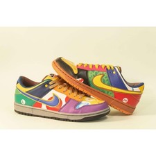 Nike SB Dunk Low What The Super Mario Nintendo Tenis Hombres Talla 8 Reino Unido Talla 41 GS