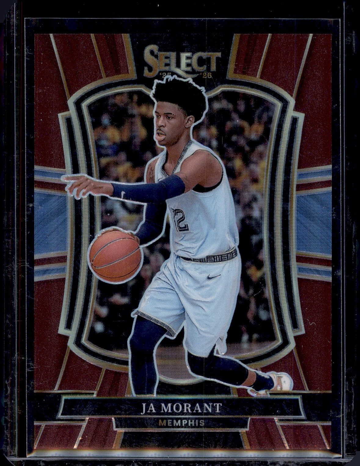 2025-26 Panini Select Basketball #200 JA MORANT Maroon Prizm #/175