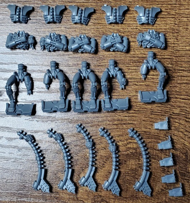 Warhammer 40k Necrons Ghost Ark Warrior Passengers - 25 Pcs | eBay