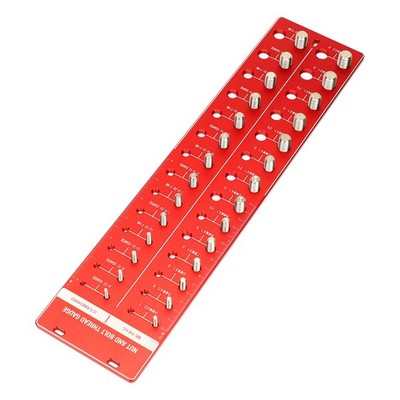 Nut And Bolt Thread Checker 14 14 Standard Sizes Bolt And Nut Identif SET