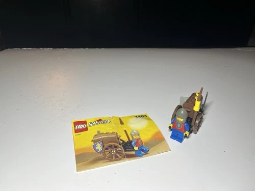 LEGO Crusader Cart Castle Crusaders 1463 mostly Complete Set 22 Pieces 6+