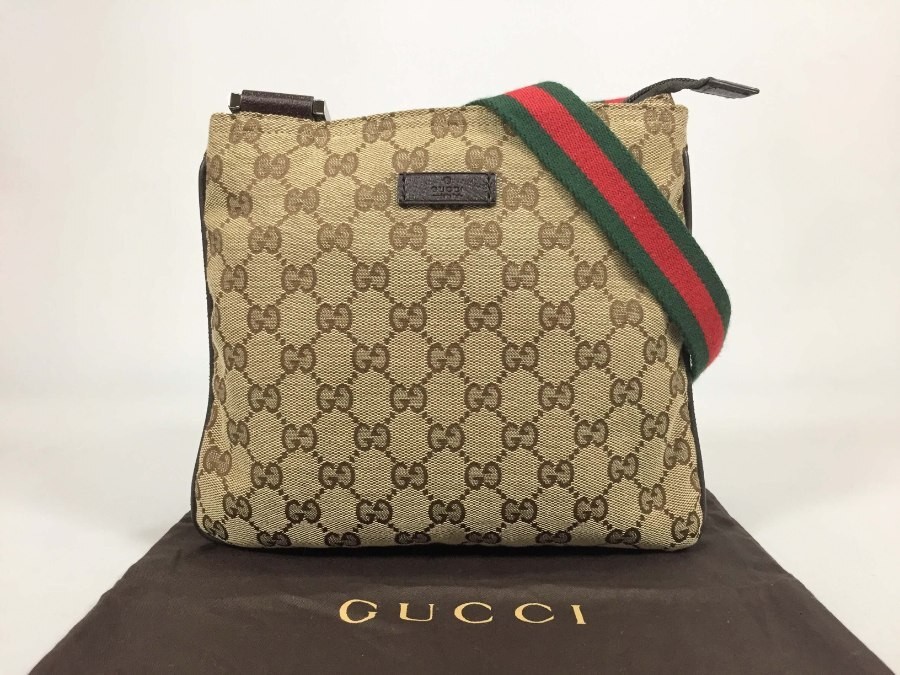 Gucci GG Canvas Shoulder Bag 193671