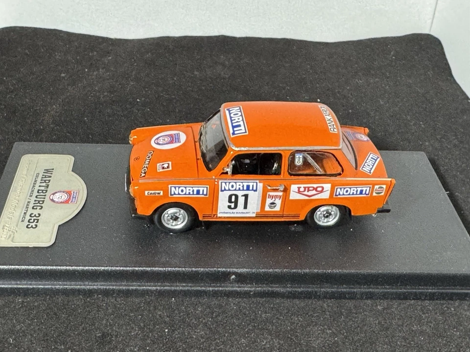 TRABANT P601 #91 ULLMANN-RIEDEL 1000 LAKES RALLY 1976 TRANSKIT 1:43 - Immagine 2 di 4