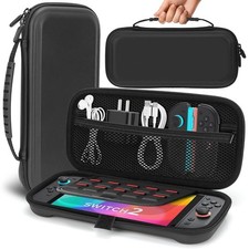Case for Nintendo Switch 2 Portable Hard Shell Pouch Carrying Travel Game Bag B