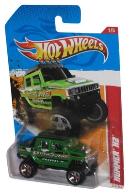Hot Wheels Thrill Racers Tremble '12 Hiummer H2 Jouet Voiture 221/247 - Photo 1/2