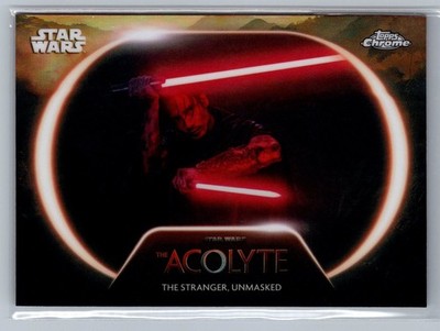 2025 Topps Chrome Star Wars The Acolyte #AC-12 - The Stranger, Unmasked
