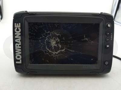 LOWRANCE ELITE 7 TI  FISHFINDER CHARTPLOTTER BOAT SONAR UNIT SCREEN DISPLAY 7''