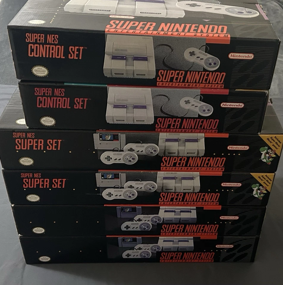SNES SUPER NINTENDO CONSOLE VARIETY SETS (PICK YOUR OWN SET) MESSAGE FOR INQUIRY - Image 2 of 2